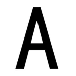 a